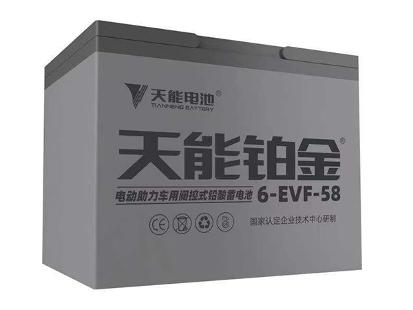 天能铂金电池6-EVF-58